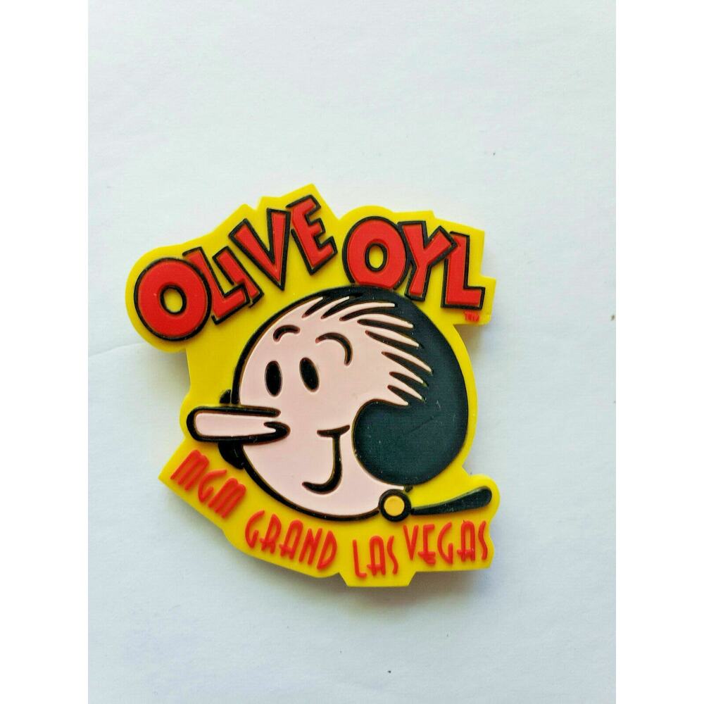 1997 MGM Grand Hotel Olive Oyl Magnet Brand New U156